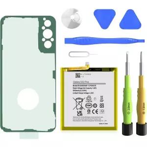 SHENMZ 갤럭시 S22 플러스 배터리 5800mAh 대용량 0사이클 리튬폴리머 (삼성 모델 SM-S906U S906B S906W S9