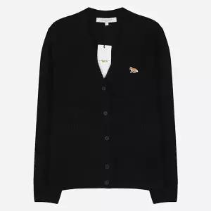5F PW00501KT1006 P199 여성 베이비 폭스 가디건 블랙