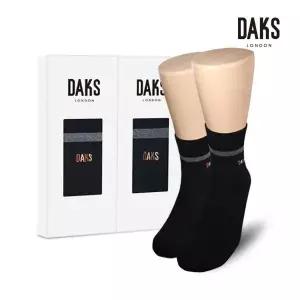 [닥스] 신사삭스 2족 선물세트 단목 링글 24312