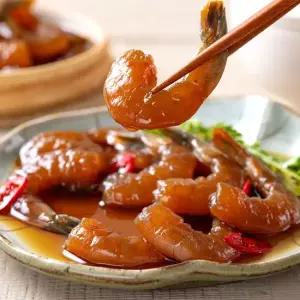 한입에 쏙 순살 간장새우장 1kg 30미)