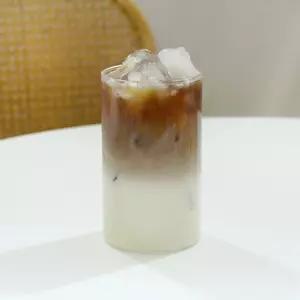 LS에레스 내열 유리컵600ml 1P 홈카페 아이스커피잔/디자인/물컵/고급/컵/잔/커피/쥬스/머그/음료/다회용