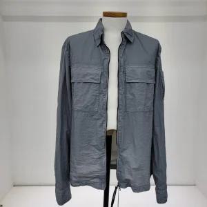 [C.P. Company] 씨피 컴퍼니 렌즈 와펜 쉘 오버셔츠 Grey SC475169