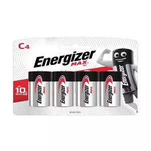 에너자이저 맥스 알카라인 건전지 1.5V C형 4개입