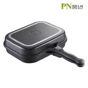 PN풍년 뉴 멀티쿡 사각 양면팬 32cm 구이팬 생선구이 NMDDP-32 그릴팬