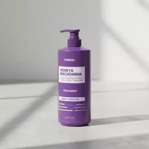 쿤달 대용량 단백질 헤어 트리트먼트 1058ml+리필 1000ml 베이비파우더 헤어팩