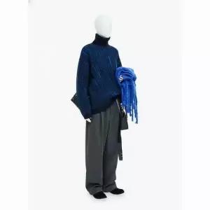 ADERERROR 프랑크 니트 Frank knit 블루 남녀공용 스웨터