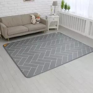 한일의료기 전기매트 거실 전기장판 온돌 카페트매트 헤링본 2300x1800 초특대(좌우난방) 491523