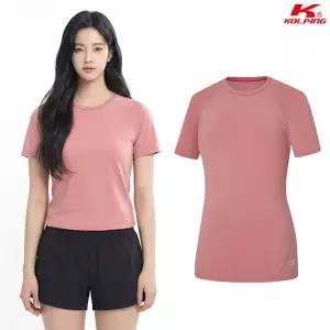 콜핑 2142TK855W 아이스본 냉감 여성 반팔 라운드 티셔츠