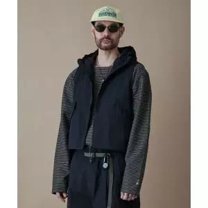 펜필드 PENFIELD CN 패커블 백 후드 베스트 블랙FR2WV51U 480274
