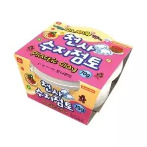 [셀러에이드]도너랜드 4000 천사 수지점토 흰색 70g (20개입)