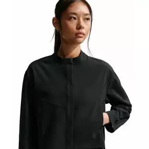 나이키 NIKE 24.7 퍼펙트스트레치 드라이 핏 루즈 크롭 재킷 W - 블랙:다크 스모크 그레이 IB8987-010