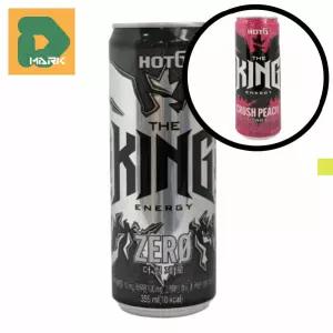 고카페인 핫식스더킹 24p 355ml 캔음료 운동전 피치크러쉬 제로 음료 응원 드링크 수험생 음료 탄산 에너지