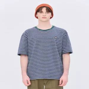피즈 26SS [HAZZYS PHIZ] 스트라이프 반팔티셔츠 SPTS6E204N2