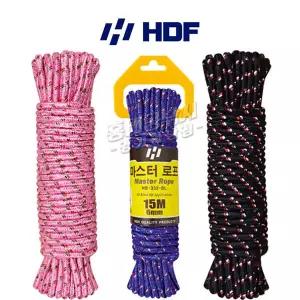 HDF 해동 마스터 로프 15m HB-332 두레박 살림망 다용도 피싱 로프