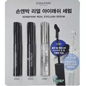 손앤박 아이래쉬 세럼 15gX3개/ 블랙 15g x 2 + 클리어 15g/비건인증