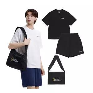 내셔널지오그래픽 N262UPB900 반팔 반바지 미니백 3PCS 세트 종택1 463245