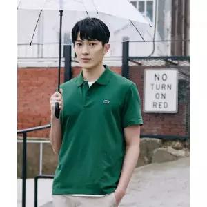 라코스테 LACOSTE 남성 베이직 오토만 반팔 폴로 셔츠 DH8342-56G 132 DH8342-56G13