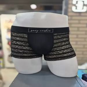 [보디가드] 섹시쿠키 레이스 블랙 남성드로즈SCMDB801
