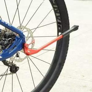 릴리즈 자전거 스틸 카본 킥스탠드 액세서리, MTB 로드 사이드 액세서리