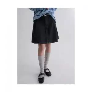 에잇세컨즈 8SECONDS 주름 데님 미니스커트 네이비 356327CCRR 198013