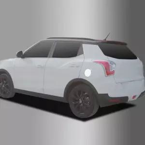 오토크로바 주유구 커버 몰딩 티볼리 B360