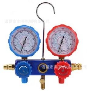 R134 R22 R410 R600 에어컨 냉매 충전 게이지 세트 HVAC 시스템용 매니폴드 압력