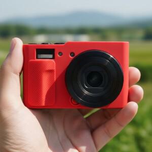 호환 TZ99 실리콘 소프트 아머 스킨 카메라 보호 케이스 커버 가방 Lumix