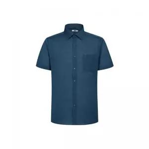 매장정품 DAKS SHIRTS 울혼방 솔리드 반팔 드레스셔츠 DLS1SHDS104E1 285870