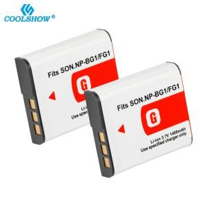 NP-BG1 NP BG1 FG1 배터리 소니 DSC-H50 H10 H20 W100 WX1 카메라 1400mah