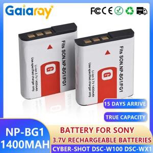 NP-BG1 배터리 1400mAh 충전식 소니 DSC W300 W210 H70 H50 H10 HX5C T100 용