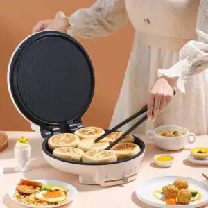 누룽지 만드는 기계 원형 양면팬 전기 만능쿠커