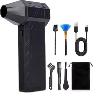자동차용 터보 팬 휴대용 송풍기 130000RPM 디테일링용 고속 에어 더스터 컴퓨터 키보드 청소 카메라 렌즈