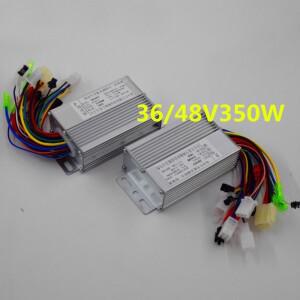 E-스쿠터 부품 36V/48V 350W 전기 자전거 브러시리스 전동 컨트롤러 듀얼 모드 이륜/삼륜 전기차량