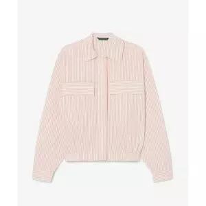 라코스테 LACOSTE 여성 스트라이프 시어서커 라이트 점퍼 BF6878-56G RNI BF6878-56I 254584