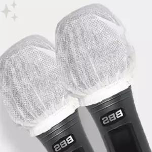 위생 일회용 마이크 위생커버 노래방 행사용 개별포장형 먼지차단 음향기기 보호용품