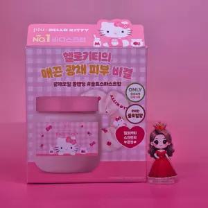 플루 스크럽 헬로키티스크런치증정 퍼퓸드 슈가N씨솔트 바디스크럽 510g 600g &&& 헬로키티 씨솔트 우디플