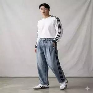 [매장정품] adidas 아딜레늄 시즌 5 데님 진 - 초키브라운 / KX4821 39e09c
