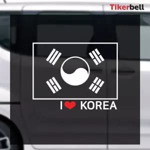 [RIZPICK]티커벨 태극기 포인트 데칼스티커 TKP-43