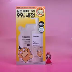 마녀공장 민감피부추천 퓨어 소이빈 클렌징밀크 + 미니백 &&& 포켓몬 200mL + 리필 200mL + 키링