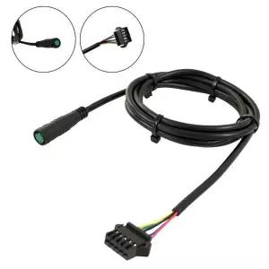 5pin 전기 자전거 연장 케이블 KT 디스플레이 용 ABS 어댑터 SM Ebike 액세서리에 방수 사이클링 부품 Bicicleta