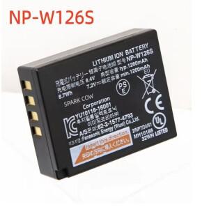 고성능 NP-W126S 카메라 배터리 또는 충전기 후지필름 후지 X-H1 PRO3 T3 T2 E3 E2 A5 BC-W126용