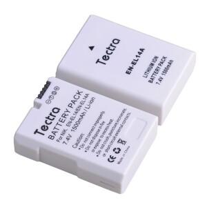 1500mAh EN-EL14A 카메라 배터리 Nikon D3100 P7800