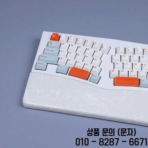 FEKER 맞춤형 석영 기계식 키보드 Alice75/80/98 대리석 손바닥 받침대 외계인 손목 자연석 미끄럼 방지 게