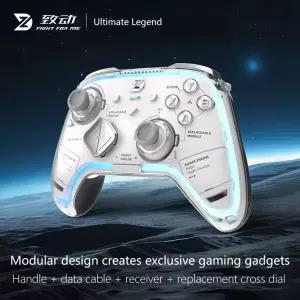 ZD 얼티밋 레전드 무선 게임 컨트롤러 3모드 3000+Hz 레시 레이트 RGB 커스텀 스위치 PC NS TV 스팀 호환