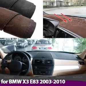 자동차 논슬립 매트 스웨이드 가죽 대시보드 커버 대시매트 보호 카펫 BMW X3 E83 20i 30d 2003200