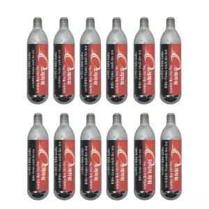2개 6g 나사형 CO2 카트리지 또는 인플레이터 실린더 자전거 어용 도로 및 산악