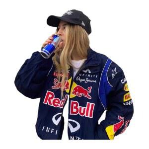 F1 레이싱 자켓 레드불 레이서 벤츠 바이커 2025 기모 다크네이비 바이크 단체복 블랙