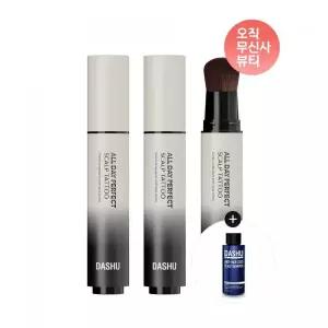 DASHU [2PACK] 데일리 올데이 퍼펙트 두피 타투 20g [내추럴 블랙/내추럴 브라운] (+50ml 샴푸증정) 554769
