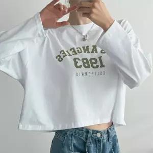 [하프클럽/] 엔젤크롭슬리브티셔츠 NSX277M605 빅사이즈