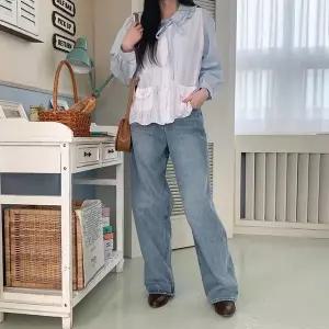 [하프클럽/]여성 레이스 펀칭 디테일 라운드넥 조끼